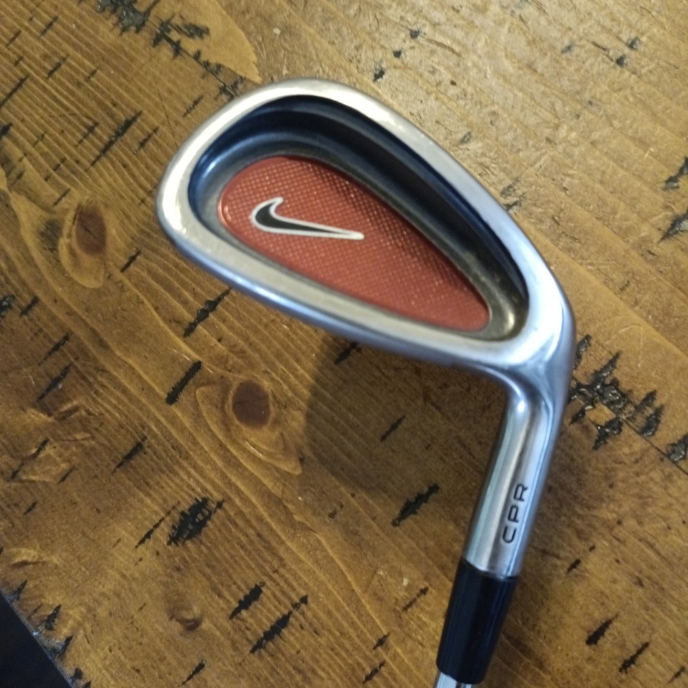 Nike CPR 6 Iron Right Hand Individual Golf Club Steel Shaft Red Black Silver